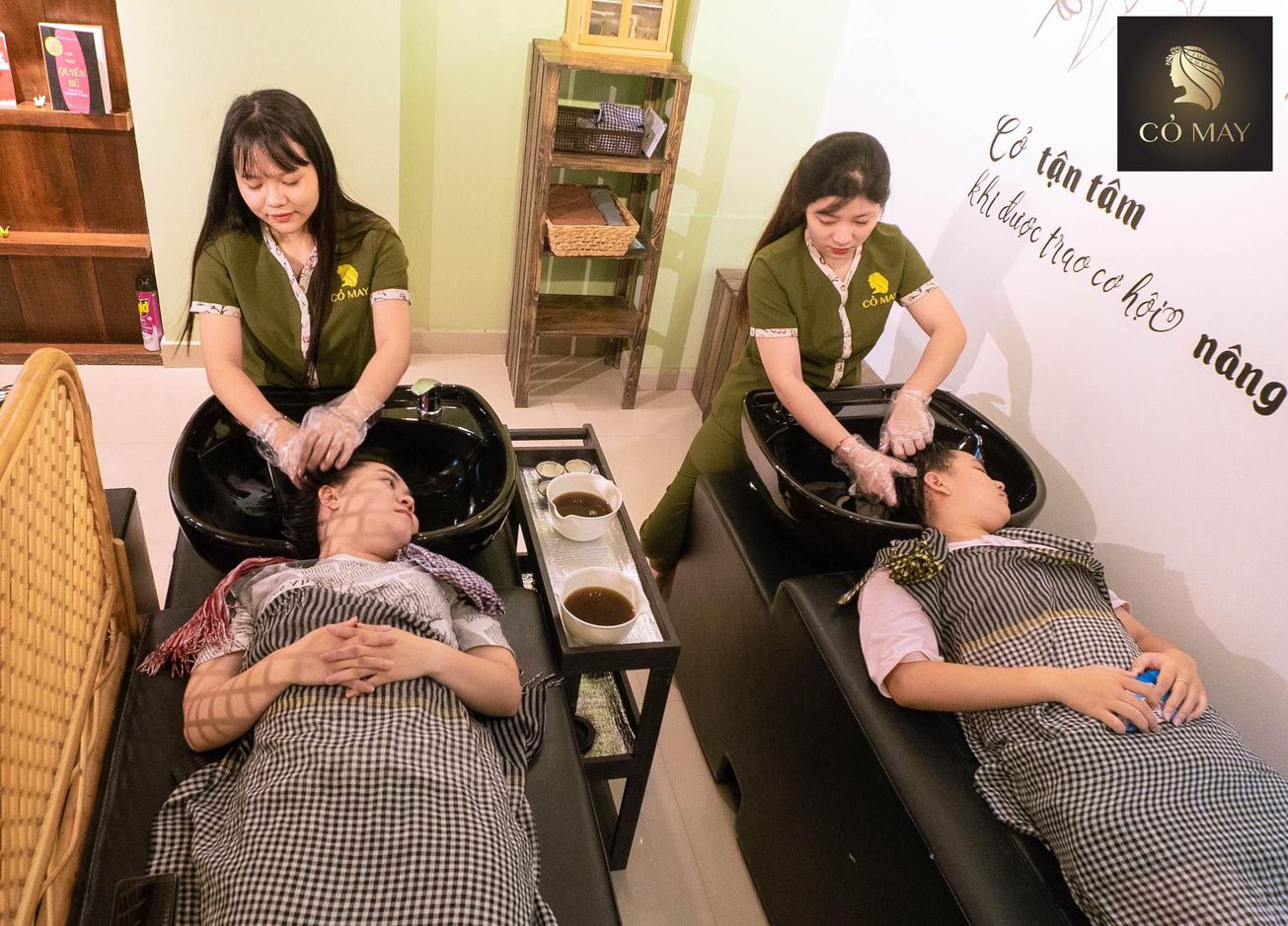 Gội đầu bồ kết Cỏ May - Hoa Lan 1 gallaries