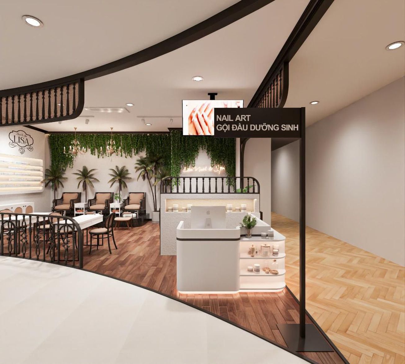 Lisa Nail & Spa - Tiệm Nail Quận 8 Parc Mall 4 gallaries
